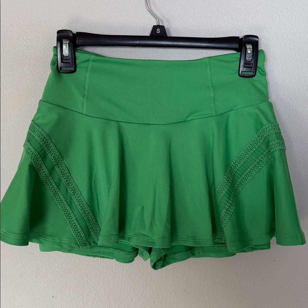 NWOT Free People Movement Green Tennis Skort - Picture 2 of 10